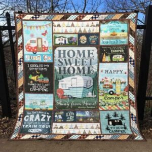 Camping Home Quilt Blanket  Quilt